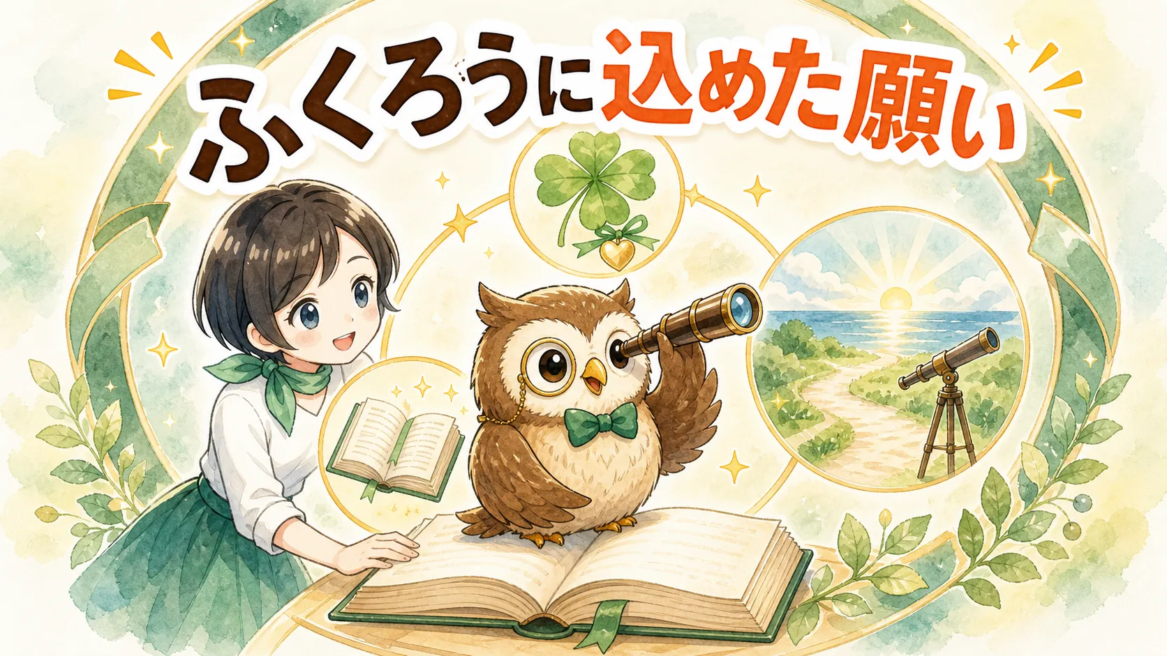 ふくろうに込めた願い